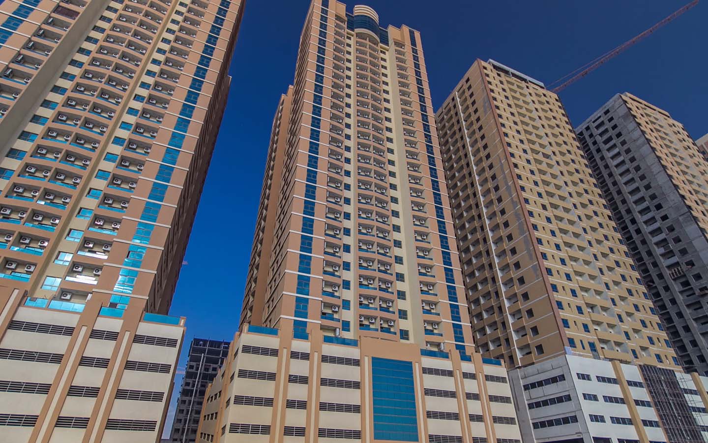 Emirates City is one of the popular areas to buy flats in ajman