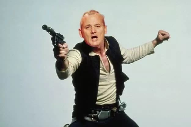 Oh, and here are some other roles that Murray almost got: Buzz Lightyear in Toy Story, Tom Hanks's role in Forrest Gump, Michael Keaton's role in Batman and Tom Cruise's role in Rain Man.
