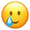 :嬉し涙の顔: