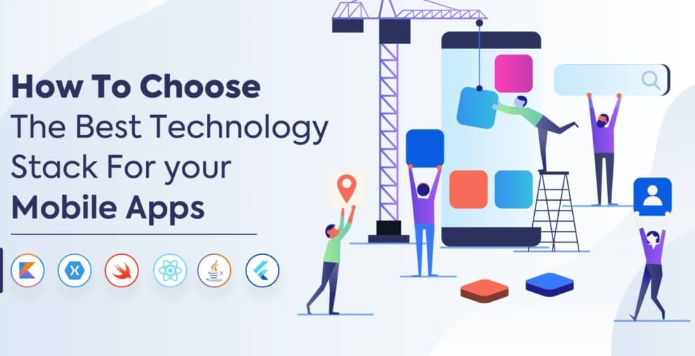 select the best technology stack for mobile application