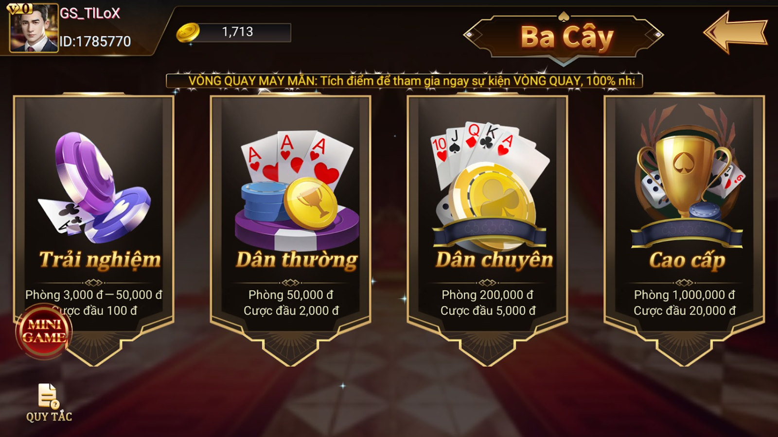  Khi chơi cá cược bạn nên lựa chọn tựa game đã nắm rõ luật chơi -thongtinthethao-net