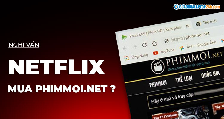 Netflix đã mua lại tên miền của Phimmoi?