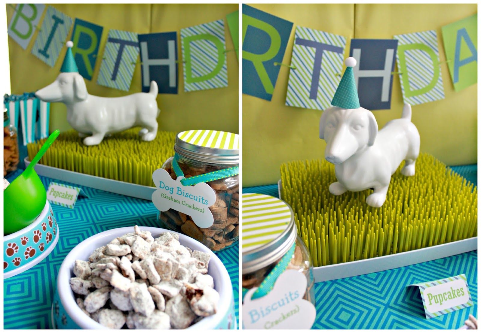 Holy cuteness! Puppy Dog Party Ideas For Kids. Dog themed food, decor and more.