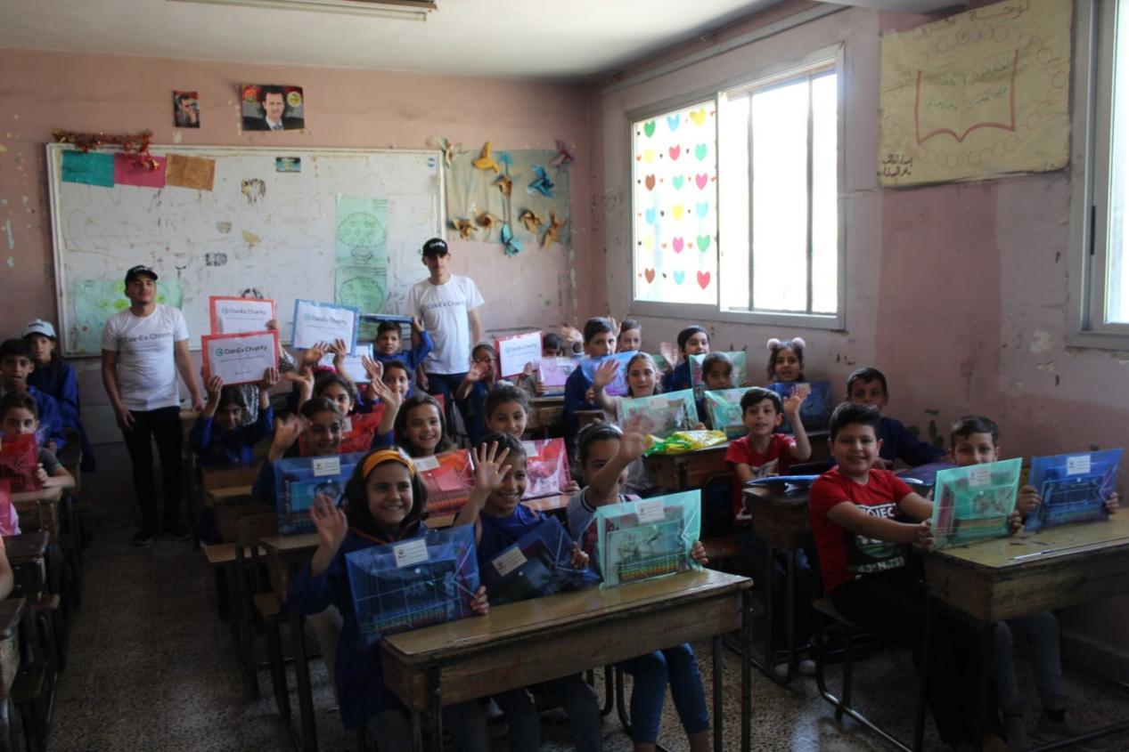 CoinEx Charity “Over 10,000 Books for Children’s Dreams” Dummar Modern School