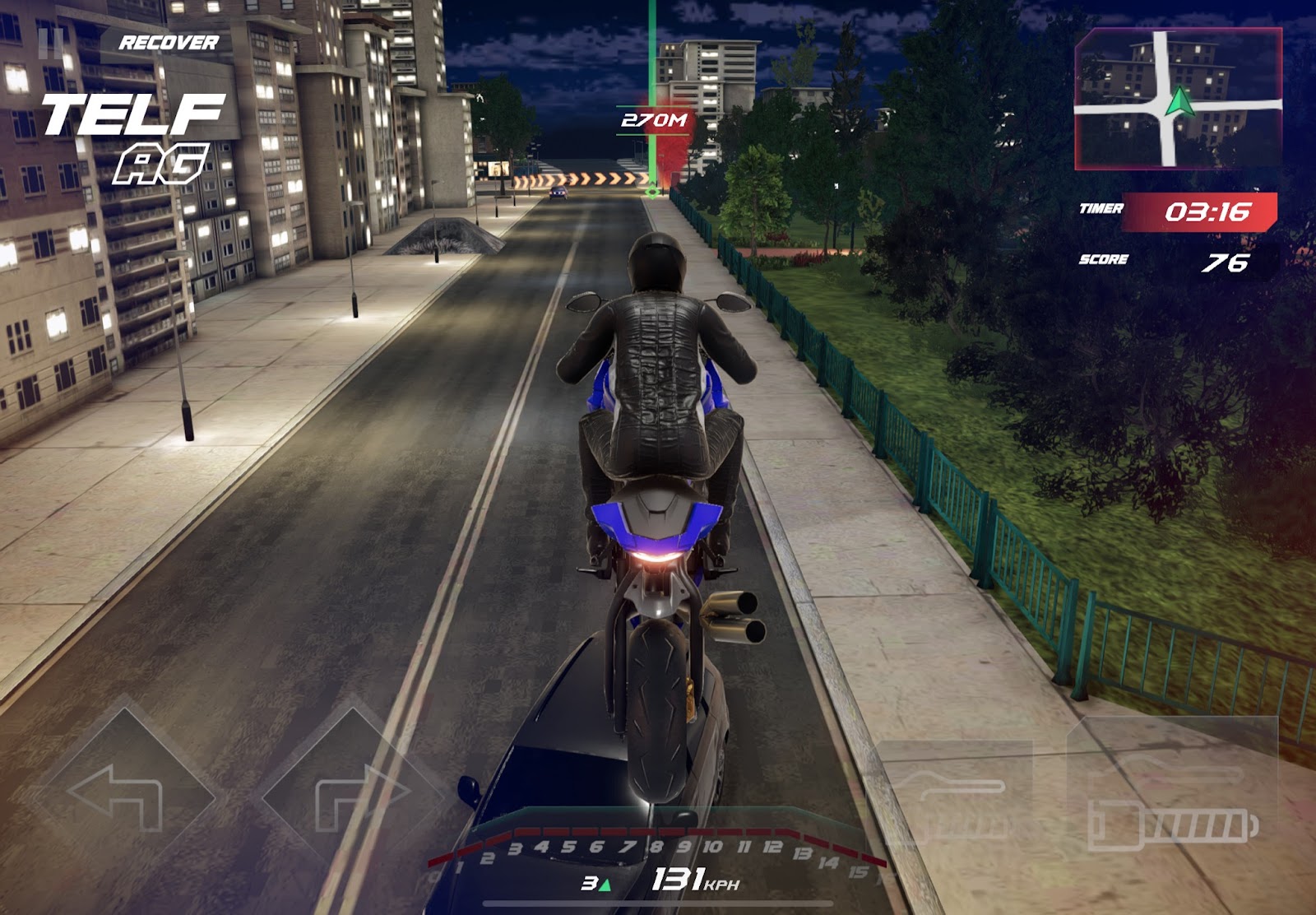 telf ag - install bike racing game