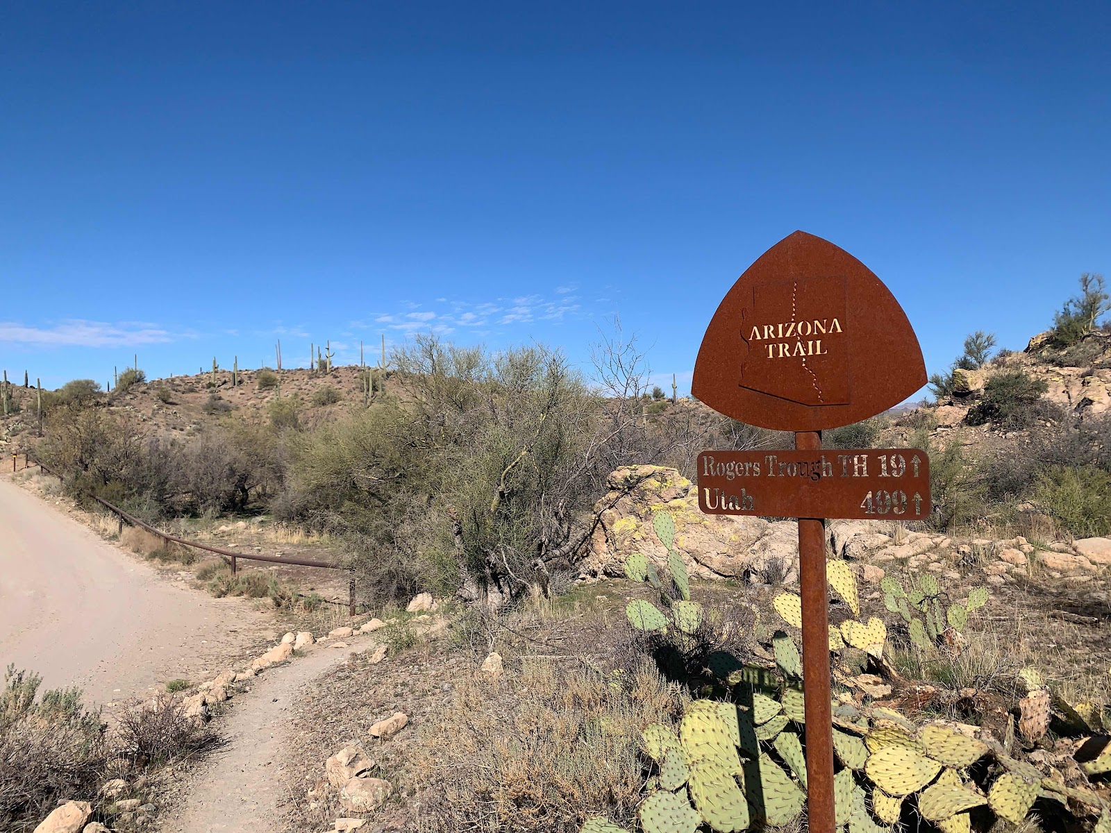 Arizona Trail: Picketpost Trailhead to Roosevelt Lake