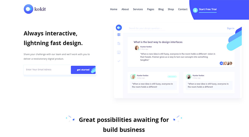 Tema WordPress KoKit