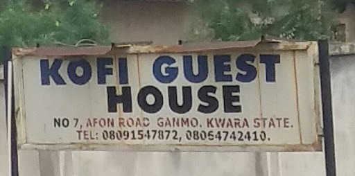 Kofi Guest House, 7 Affon Road, Ganmo, Nigeria, Budget Hotel, state Kwara