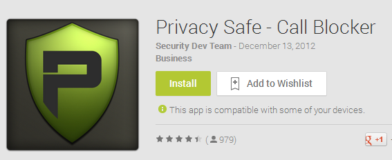 Privacy safe