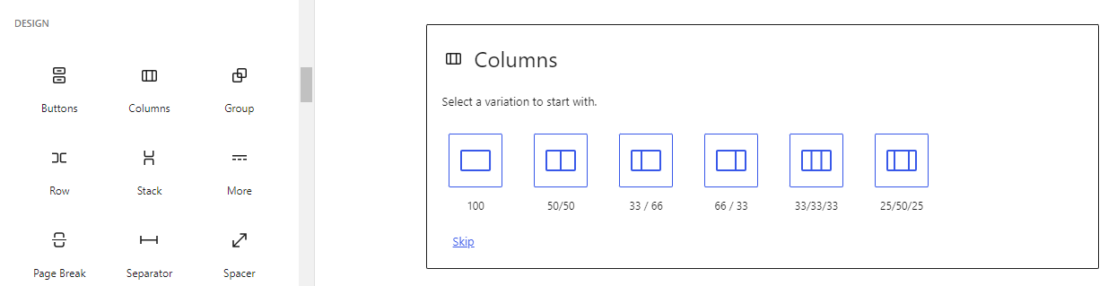 design blocks