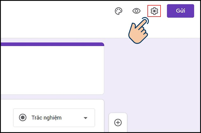 Cài đặt google biểu mẫu