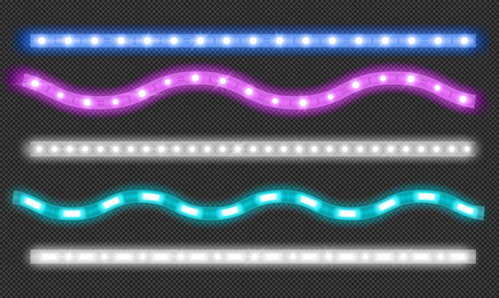 Light Pattern Example LED Strips