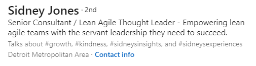 LinkedIn Headlines for Thought Leaders