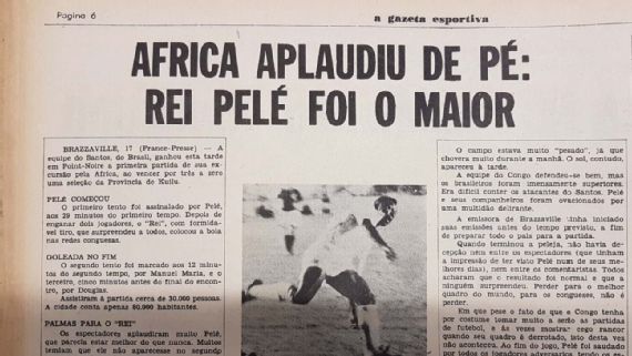 Futebol parou a guerra que o Papa e a ONU desconseguiram.