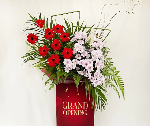 Grand opening flower arrangement
