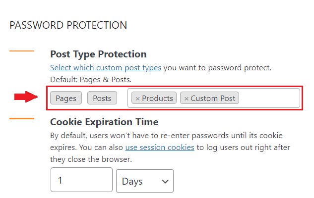 Way to password protect a WordPress page
