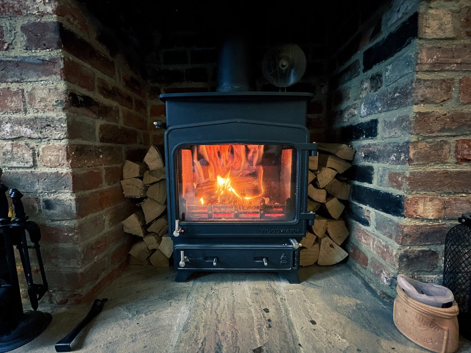 Burning furnace - HVAC System