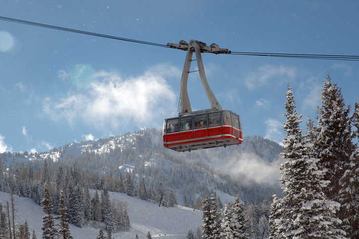 Utah winter ski resorts in Alta and Snowbird.