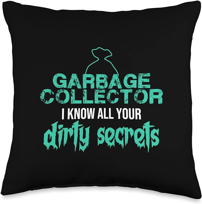 garbage collector pillow