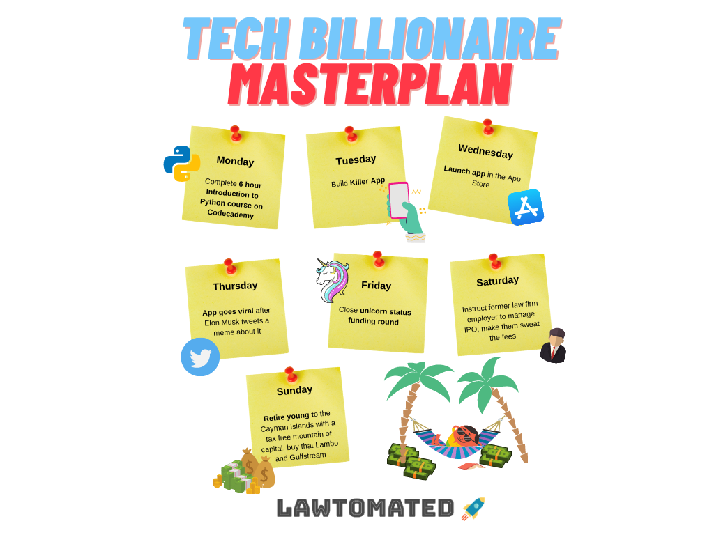 Tech Billionaire Master Plan
