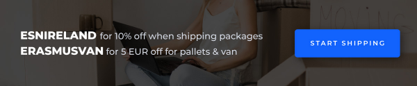 ESNIRELAND for 10% off when shipping packages