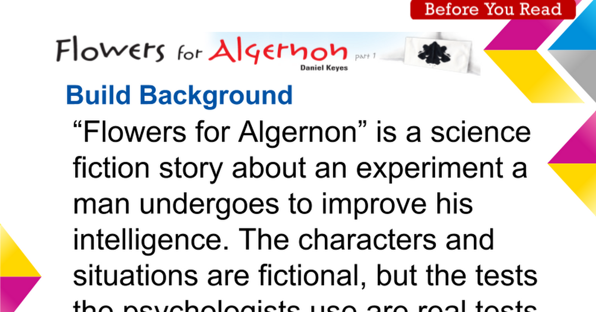 what is the theme of the story flowers for algernon