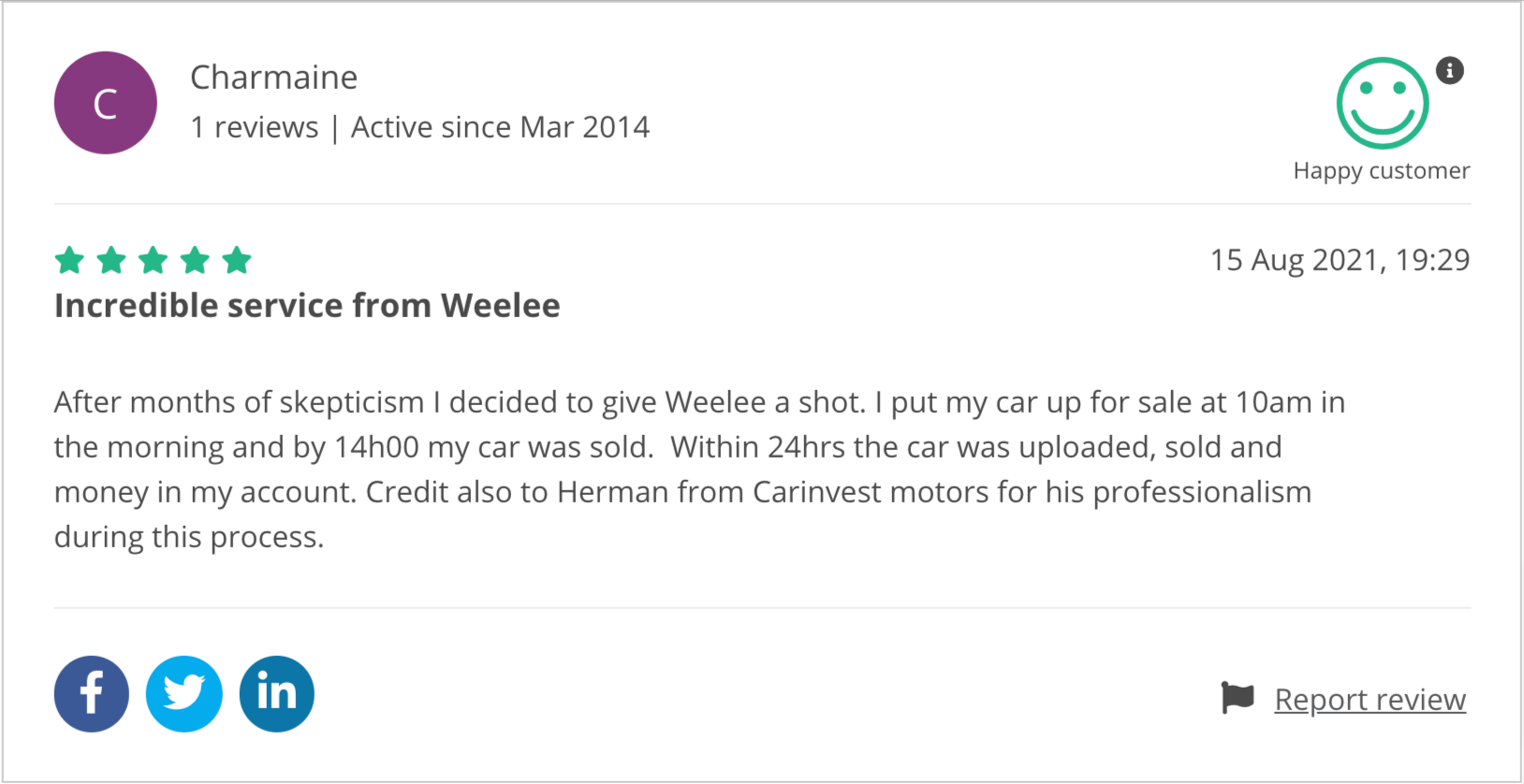 Selling your car - what SA women have to say about Weelee