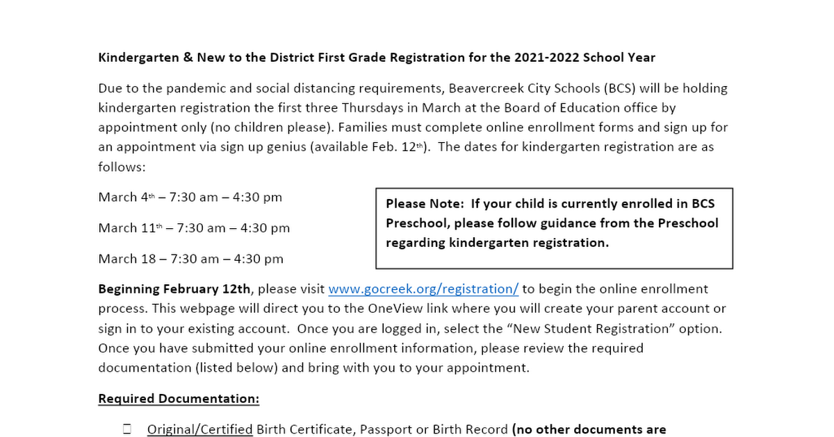 Kindergarten & New to the District First Grade Registration.docx