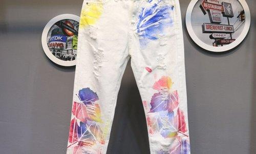 floral printed Jeans