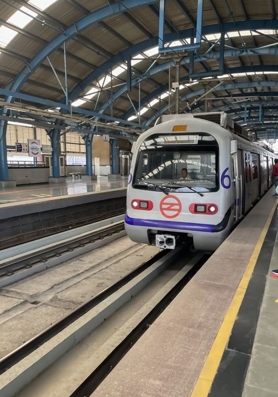 Ahmedabad Metro Blue Line Route Map