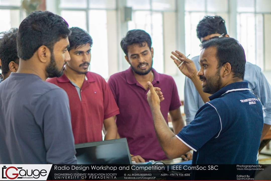 IEEE ComSoc SBC UoP collaborated with the Radio Society of Sri Lanka for the event “TuneIT” - a Radio Design Workshop & Competition