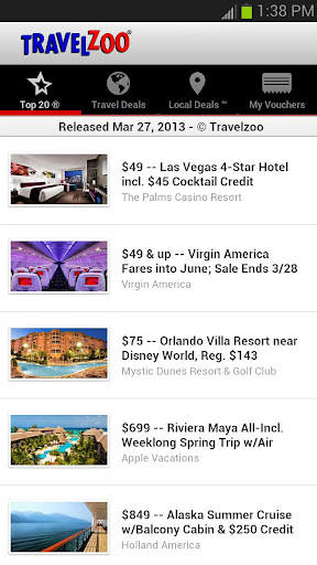 Travelzoo apk