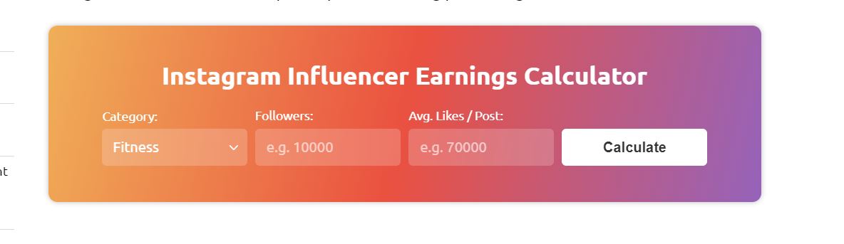 InfluencerMarketingHub: Instagram Money Calculator for Free
