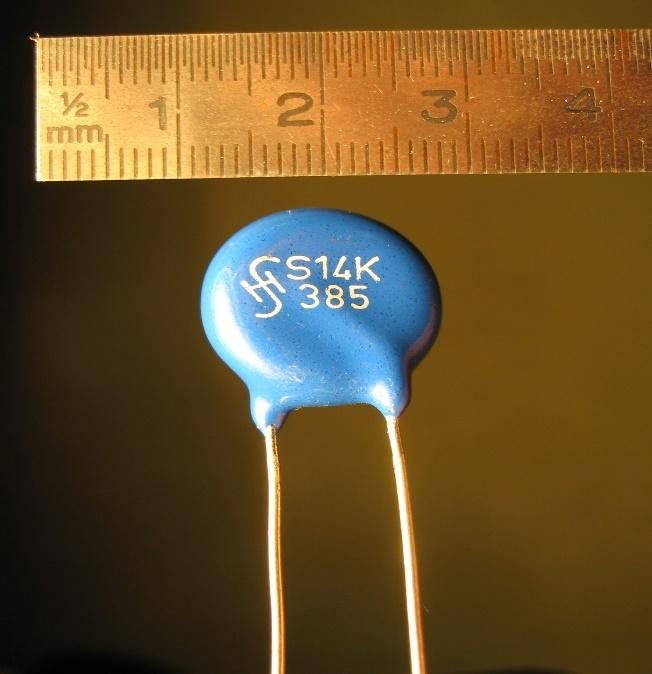Types of Fuses--Varistor S14K385 photo.jpg - Wikimedia Commons