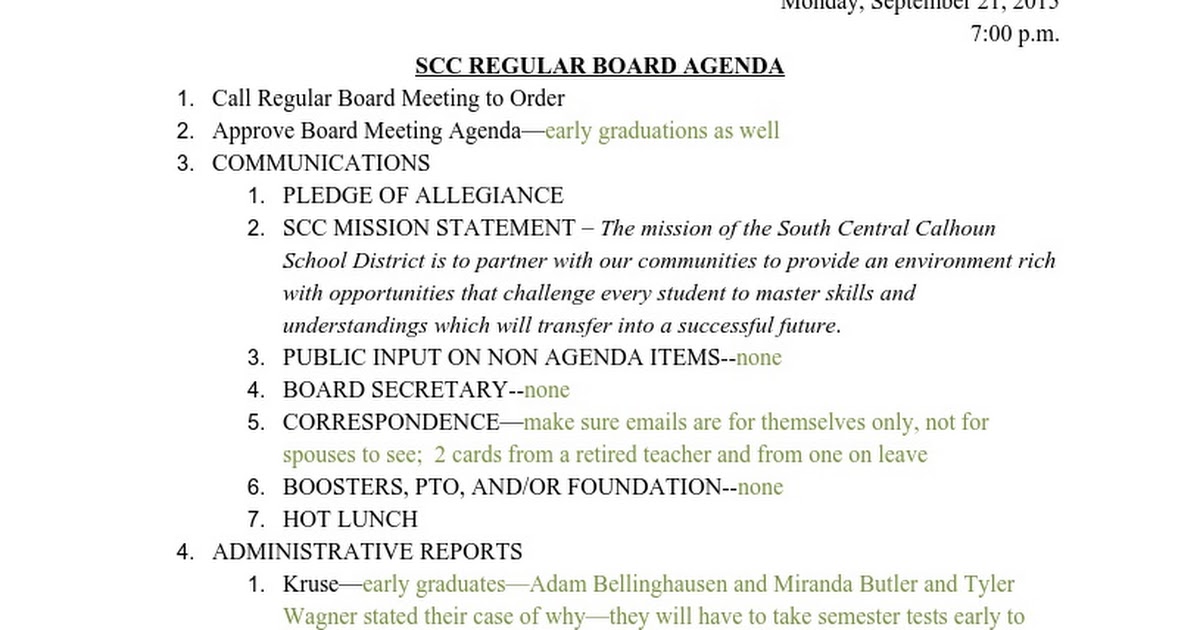Board Meeting 9.21.15