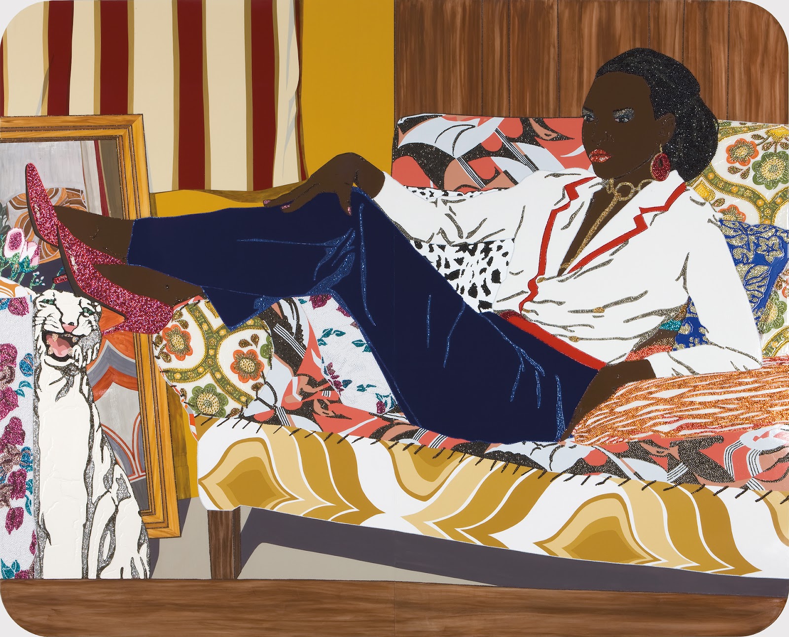 The Seductive and Subversive Art of Mickalene Thomas - Galerie