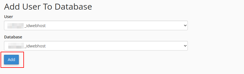 Cara Upload Database MySQL di cPanel