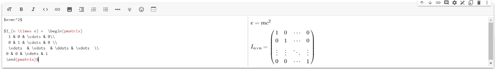 Use LaTeX in Google Colab