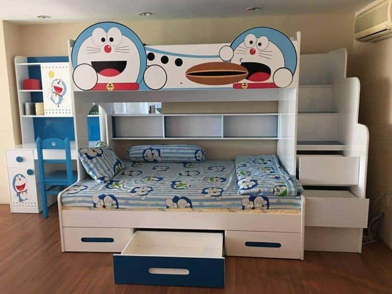 Giường ngủ theo phong cách Doraemon