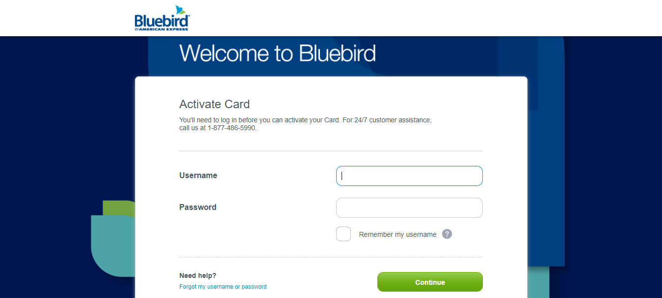 Bluebird from American Express