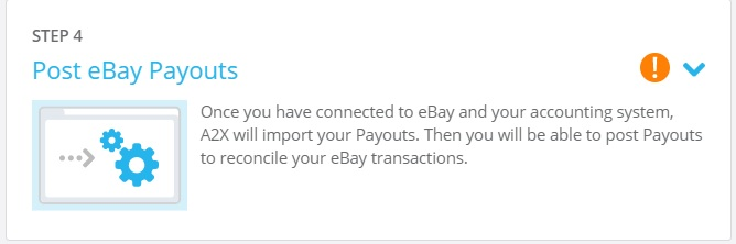 Post eBay payouts