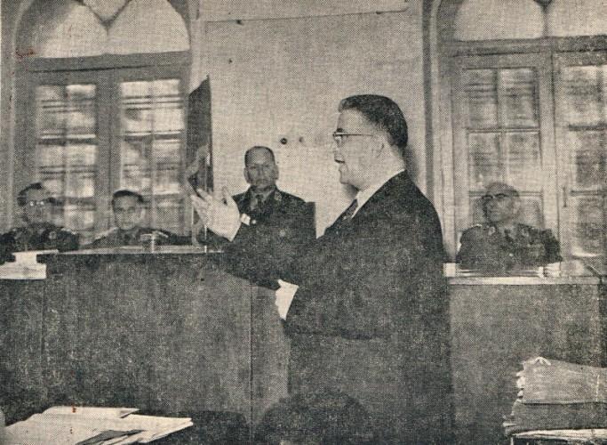 دکترمظفربقائی در دادگاه نظامی