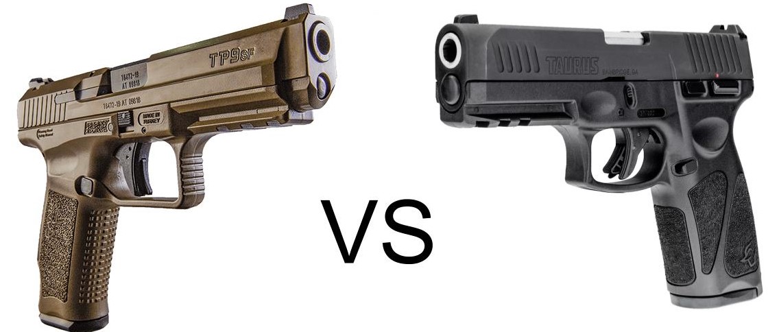 Taurus G3 vs Canik TP9SF Comparison
