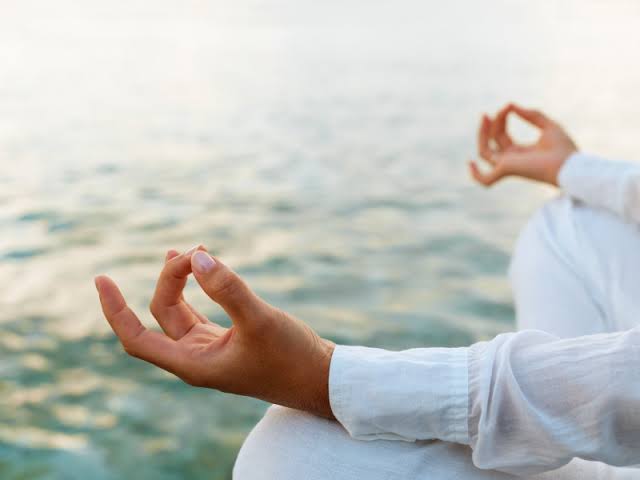 Meditating in peace
