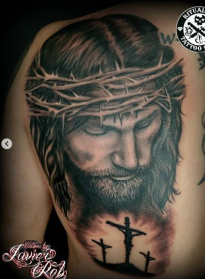 Jesus And Religious Tattoo