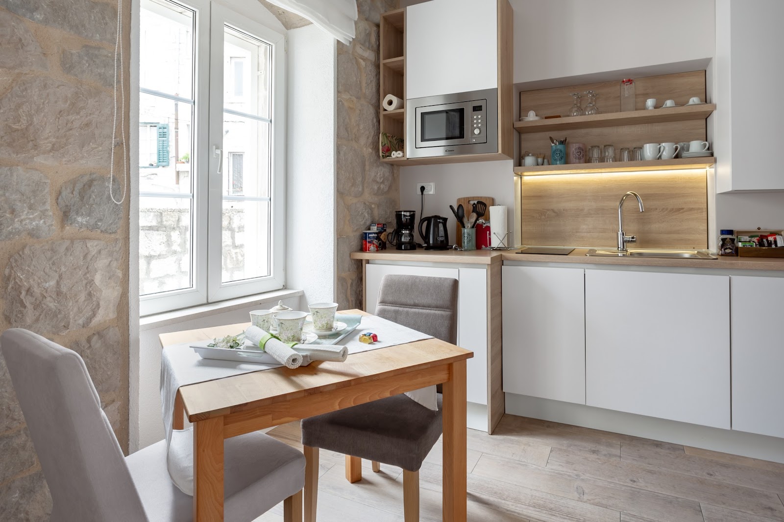 Split Croatia luxury apartment kitchen