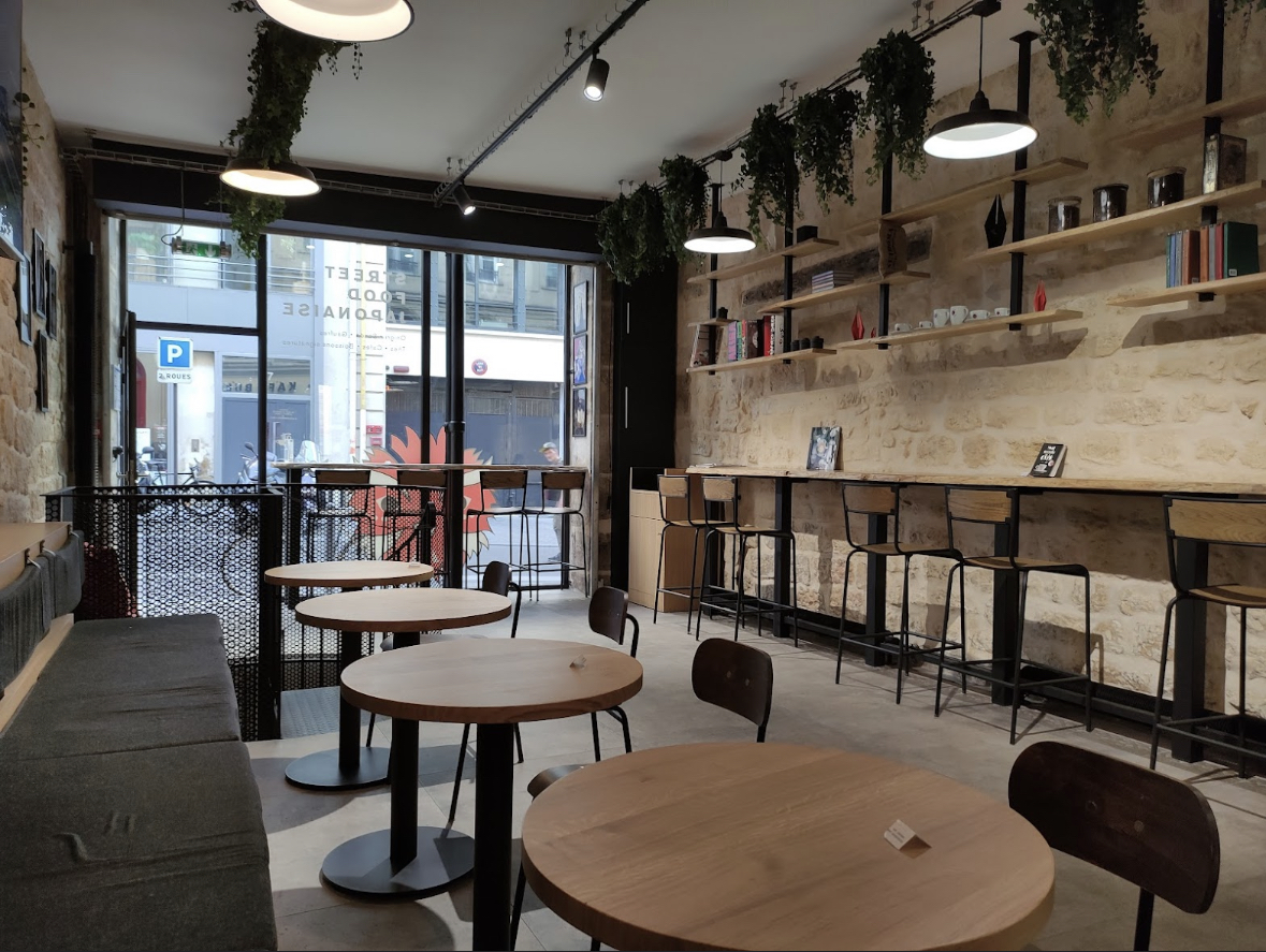 Best Café's in Paris for Digital Nomads - Kafe Buki