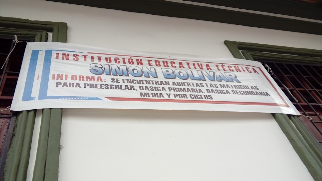 Institución Educativa Técnica Simón Bolivar