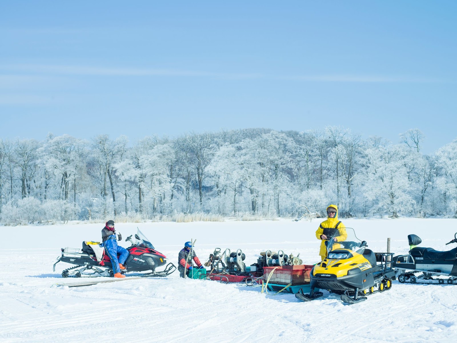 網走湖の冬はダイナミックな季節！？