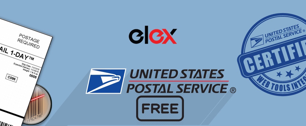 Plugin de envio ELEX USPS com impressão de etiquetas